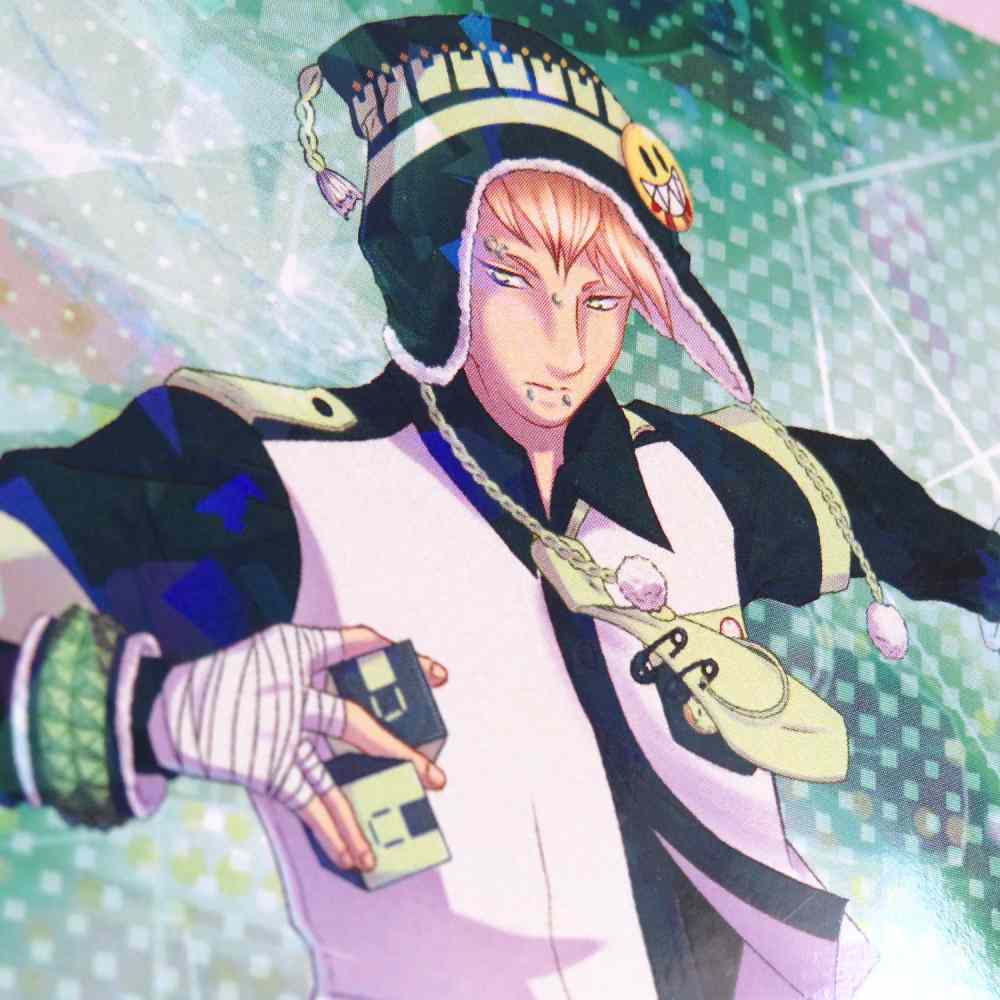 NOIZ - DRAMAtical Murder Premium Holographic Art Print by TreeColours